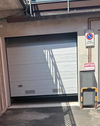 Box di circa 10mq con basculante elettrica