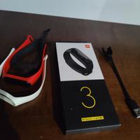 Xiaomi Mi band 3 con cinturini di ricambio