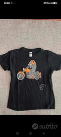 Tshirt BS Evolution Kids Cinghiale Motociclista
