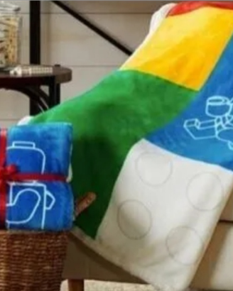 Coperta della Lego in pile