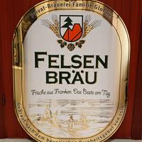 Pannello pubblicitario birra Felsenbräu
