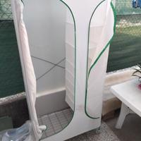 armadio in tela di plastica