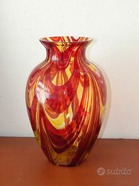Grande Vaso TOSO MURANO H34cm Firmato + certificat