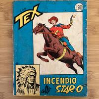 Tex n. 42  “ Incendio Allo Star “O” ” - Spillato