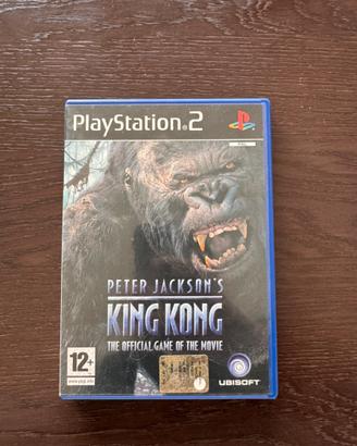 Ps2 gioco King kong Pal
