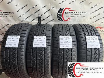 4 PNEUMATICI 205/45 R17 PETLAS INVERNALI 95%