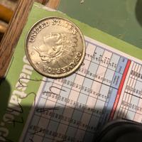 Moneta un dollaro usa anno 1851