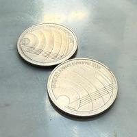 Coppia monete Svizzera 5 Franchi 1985