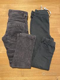 Pantaloni lunghi bambino 4 anni