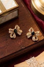 orecchini vintage fiocco