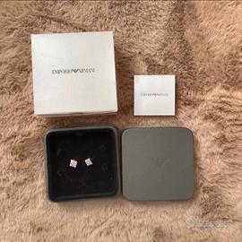 orecchini emporio armani nuovi originali