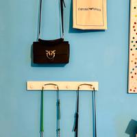 Appendiabiti da muro bianchi – set da 2 pezzi