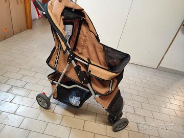 Passeggino per cane max 10kg