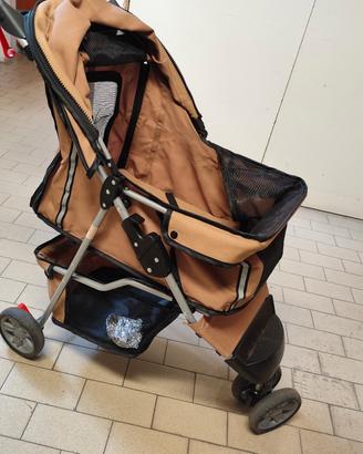 Passeggino per cane max 10kg