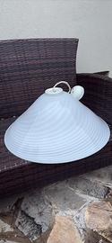 Lampadario Murano a spirale vintage anni 70