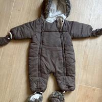 Tuta sacco invernale per bambini