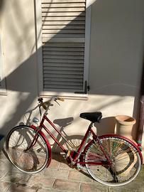 Bicicletta donna d’epoca bianchi