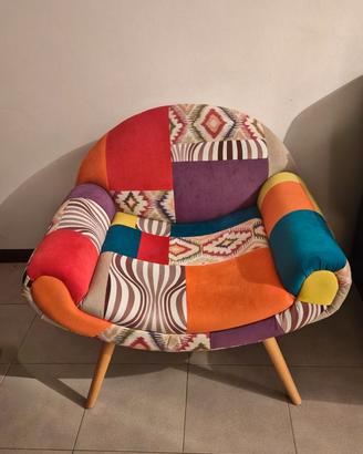 Poltroncina patchwork