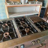Fuochi cucina industriale
