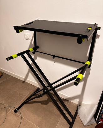 Supporto tastiera doppio Gravity