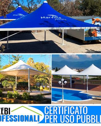 Gazebo professionale copertura bar giardino dehor