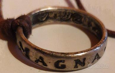 Anello Uncharted Nathan Drake Argento 925