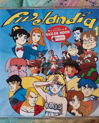 Fivelandia 13 CD MINT + Figurina Sailor Moon