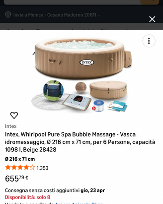 Piscina idromassaggio