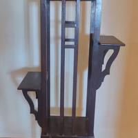 portafiori  in legno dei primi anni del '900