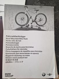 PORTABICI originale bmw x1 F48 nuovo e mai usato