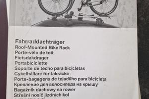 PORTABICI originale bmw x1 F48 nuovo e mai usato