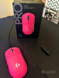 Logitech g pro x super light 2 magenta