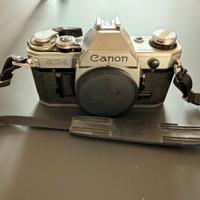 Canon AE1 silver