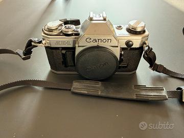 Canon AE1 silver
