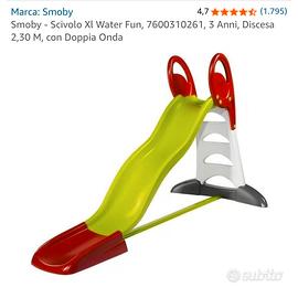 Scivolo per bambini con opzione d'acqua