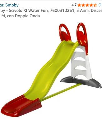 Scivolo per bambini con opzione d'acqua
