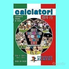Album figurine calciatori panini 1974/75 completo