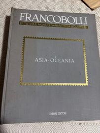 Album francobolli Asia Oceania Fabbri e Bolaffi