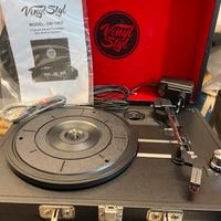 Giradischi portatile nuovo mai usato