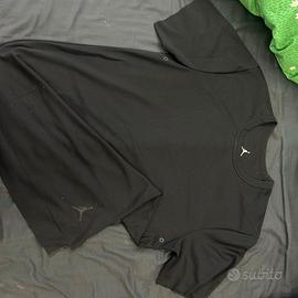 T-shirt lunga nera Jordan