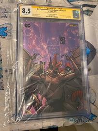 DC comics knight terror #1 variant cgc autografato