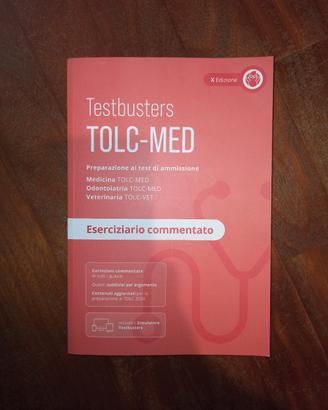 Eserciziario commentato Testbusters med, odo, vet