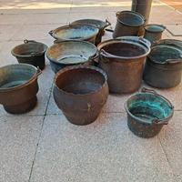 pentole antiche in rame