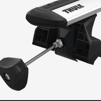 Barre portatutto + piedini Thule SquareBar Evo