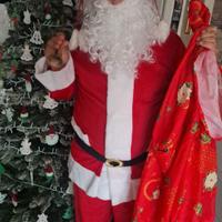 vestito completo di Babbo Natale