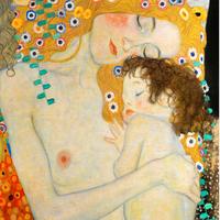 Mother and Child by Gustav Klimt