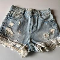 Pants jeans a vita alta