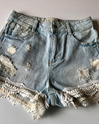 Pants jeans a vita alta