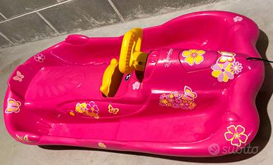 Slittino Bob ALPENGAUDI - Volante e freno acciaio