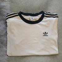 Maglietta Adidas Originals bianca/nera – Taglia M